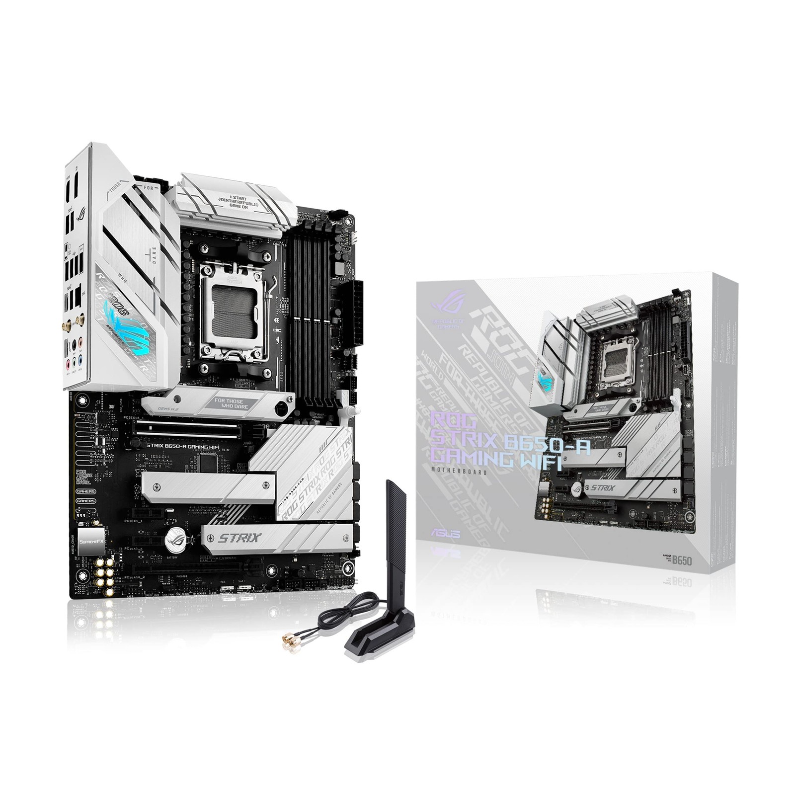 ASUS ROG Strix B650-A Gaming WiFi 6E AM5 Ryzen 7000 DDR5 ATX Motherboard