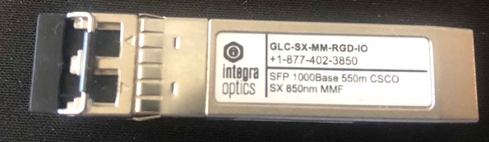INTEGRA OPTICAL GLC-SX-MM-RGD-IO SFP Fiber Optical Transceiver