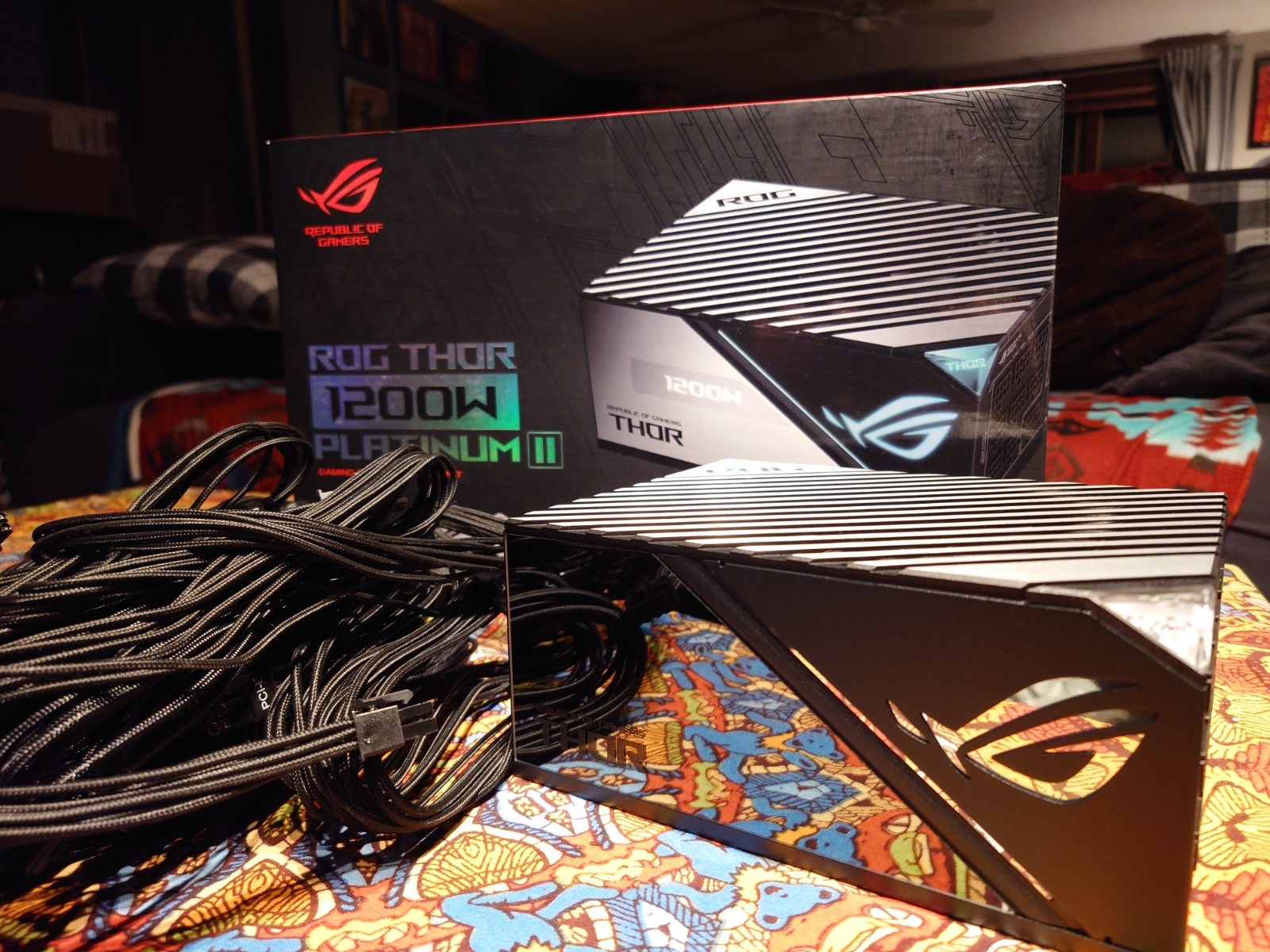 ⚡ASUS ROG Thor 1200P2 | 1200w 80+ Platinum Gaming Power Supply Unit | Working ✅