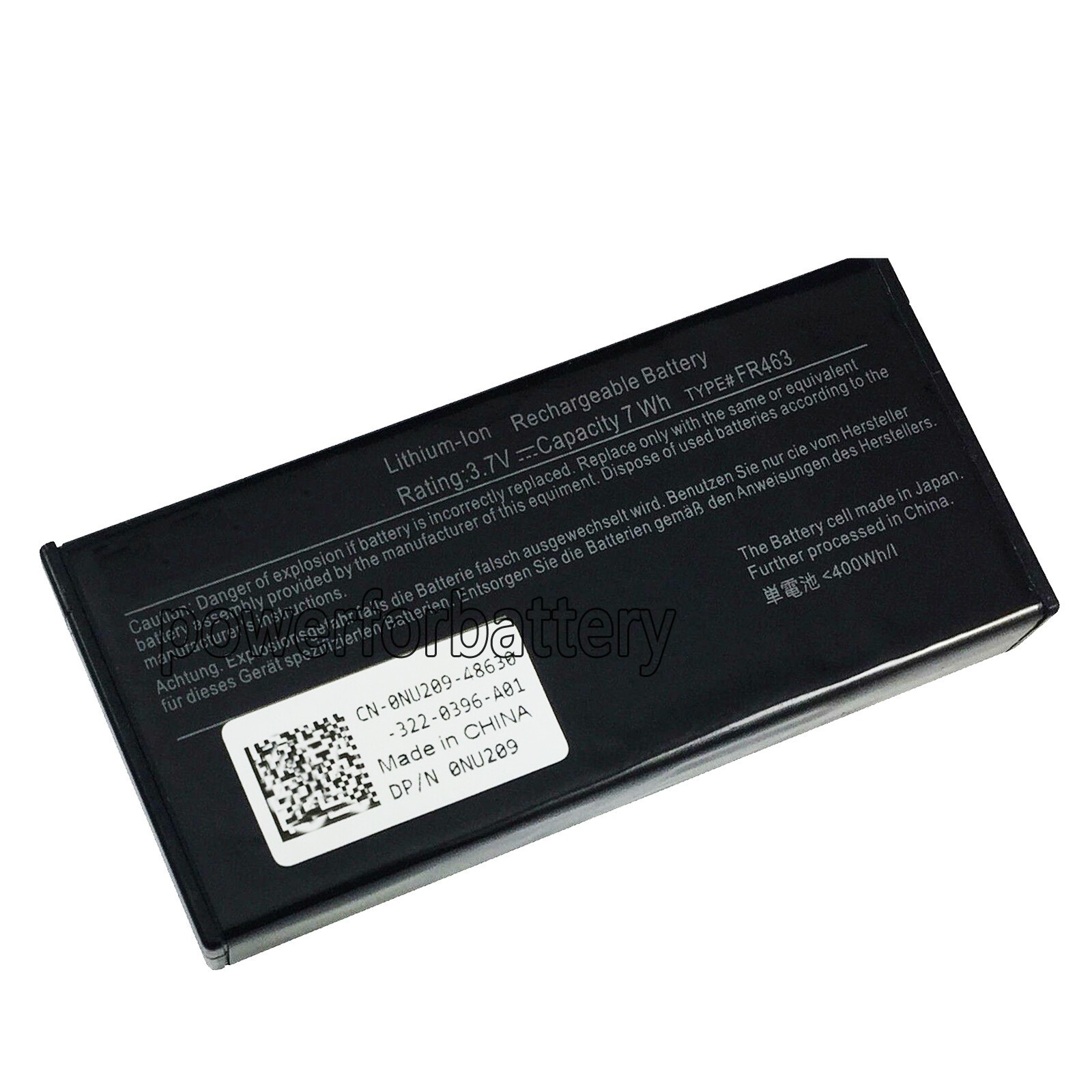3.7V 7Wh New Replacement Battery For PowerEdge PERC 5i 6i FR463 0NU209 US