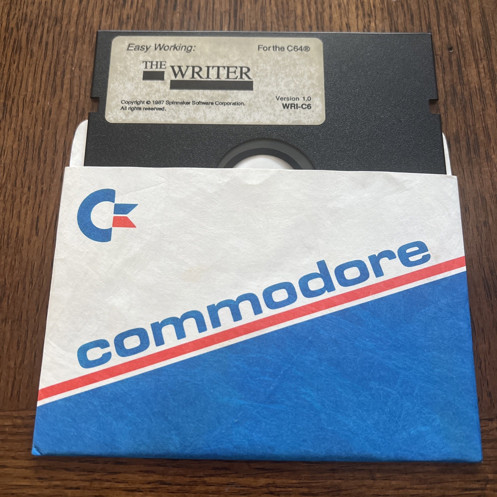 Easy Working The Writer Commodore 64 - 5.25 floppy Disk only