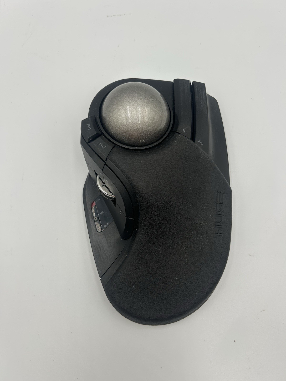 Elecom Huge Trackball Mouse M-HT1DR Wireless Black Gray Ergonomic NO Dongle