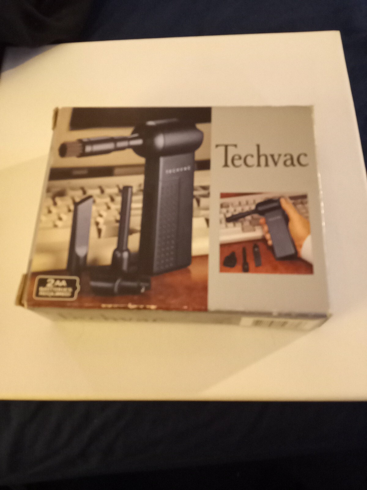 Lot #E105 Techvac Computer Keyboard Vacuum - New In Open Box 