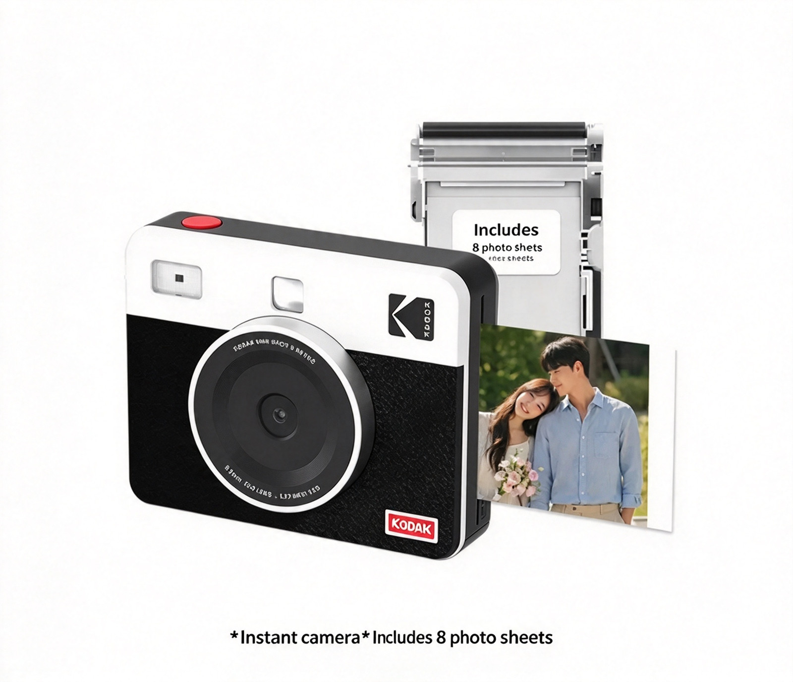 Kodak MiniShot3 Retro Vintage Style Mobile Photo Printer Camera