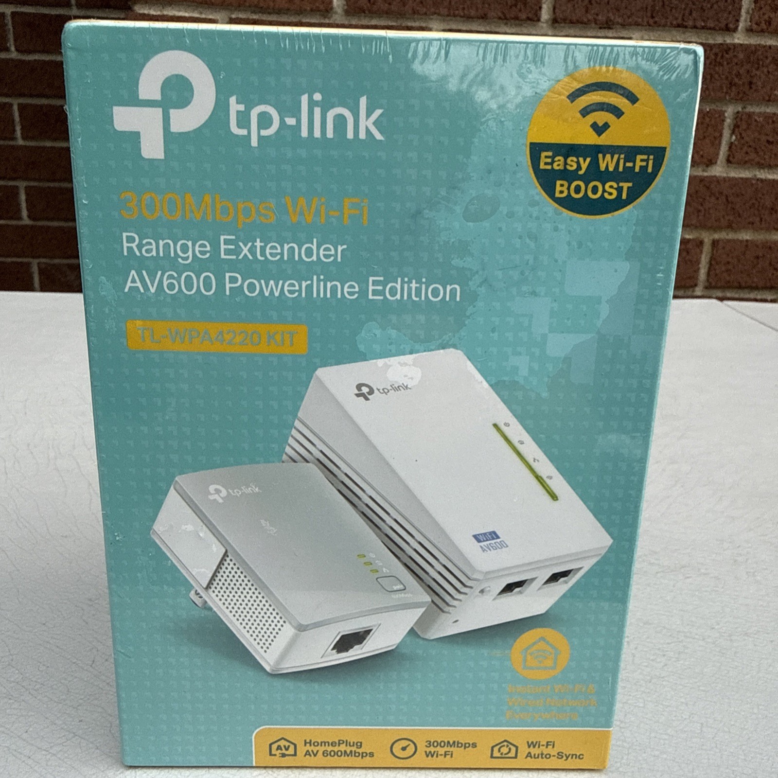 tp-link Range Extender AV600 Powerline Edition (TL-WPA4220 KIT)