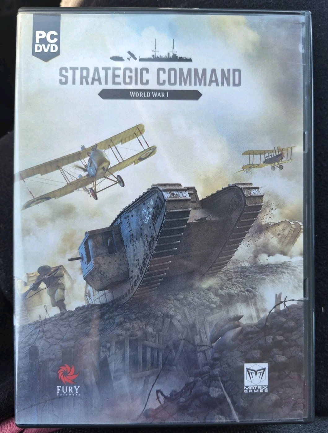 Strategic Command: World War I PC DVD VIDEO GAME strategy turn-based war sim '19