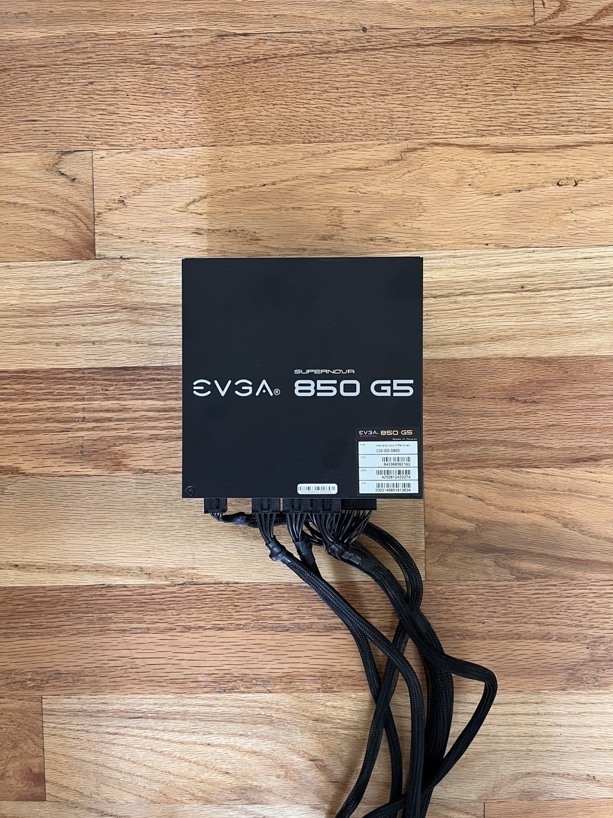 EVGA SuperNOVA 850 G5 850W 80 PLUS Gold ATX Modular Power Supply PSU