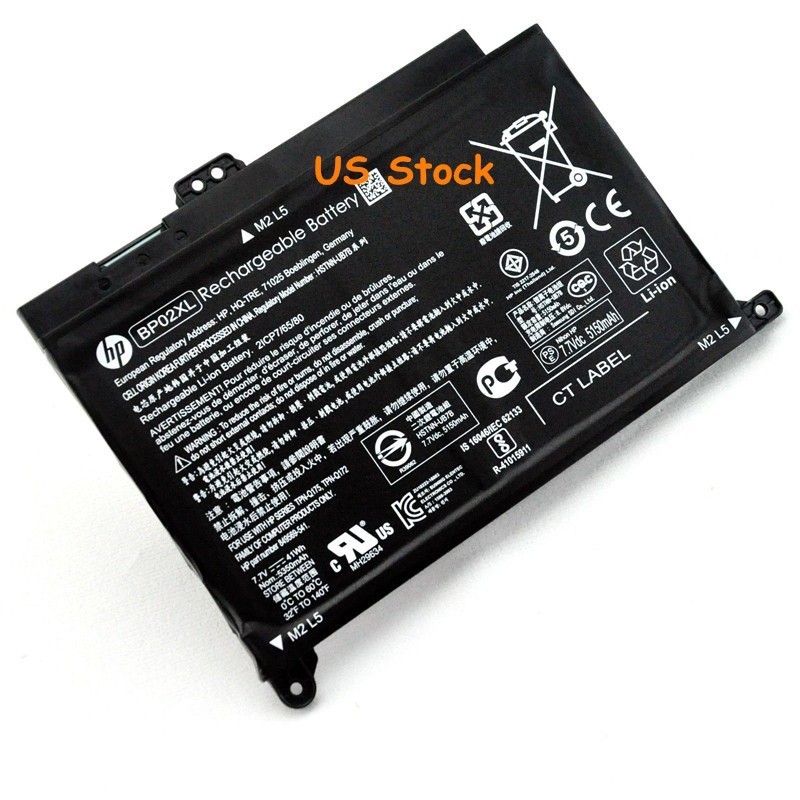 OEM BP02XL Battery For HP Pavilion 15-AU 15-AW 167CL 849909-855 HSTNN-UB7B 41Wh