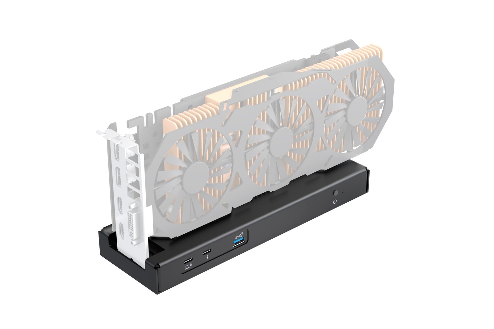 80Gbps M.2 NVMe SSD/eGPU Enclosure Compatible w/Thunderbolt 5