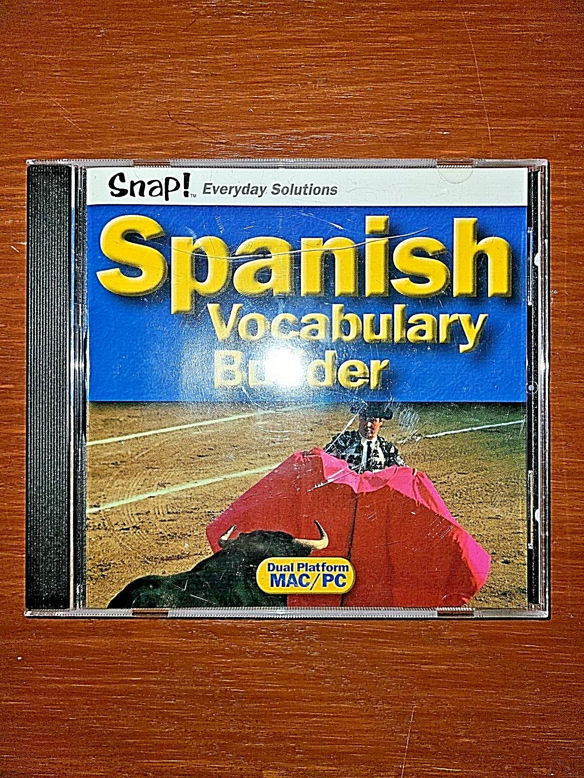 SNAP Spanish Vocabulary Builder (Jewel Case) Windows / MAC Language Learning 