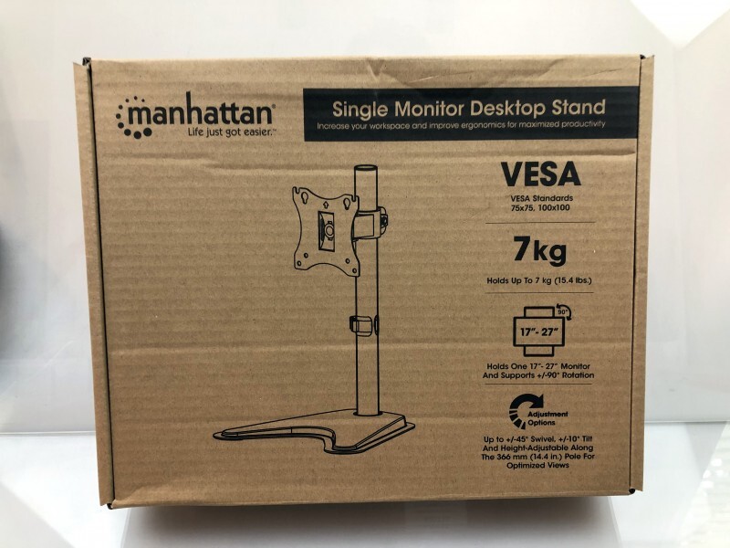 Manhattan 462037 Stand with Monitor Mount for LCD up to 32 inch / 7 kg NEW PRODUCT