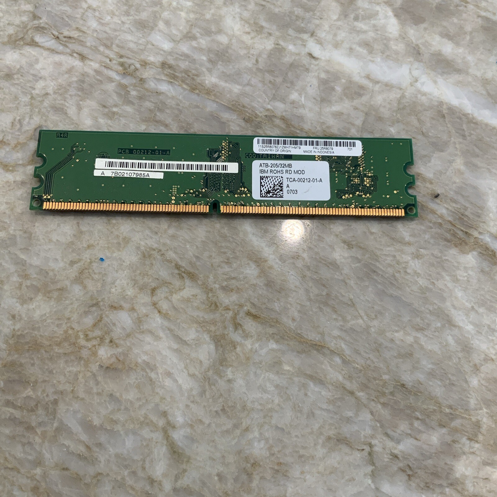 IBM FRU 25R8079 8K-L SAS Server RAID Controller Card ATB-205/32MB TCA-00212-01-A