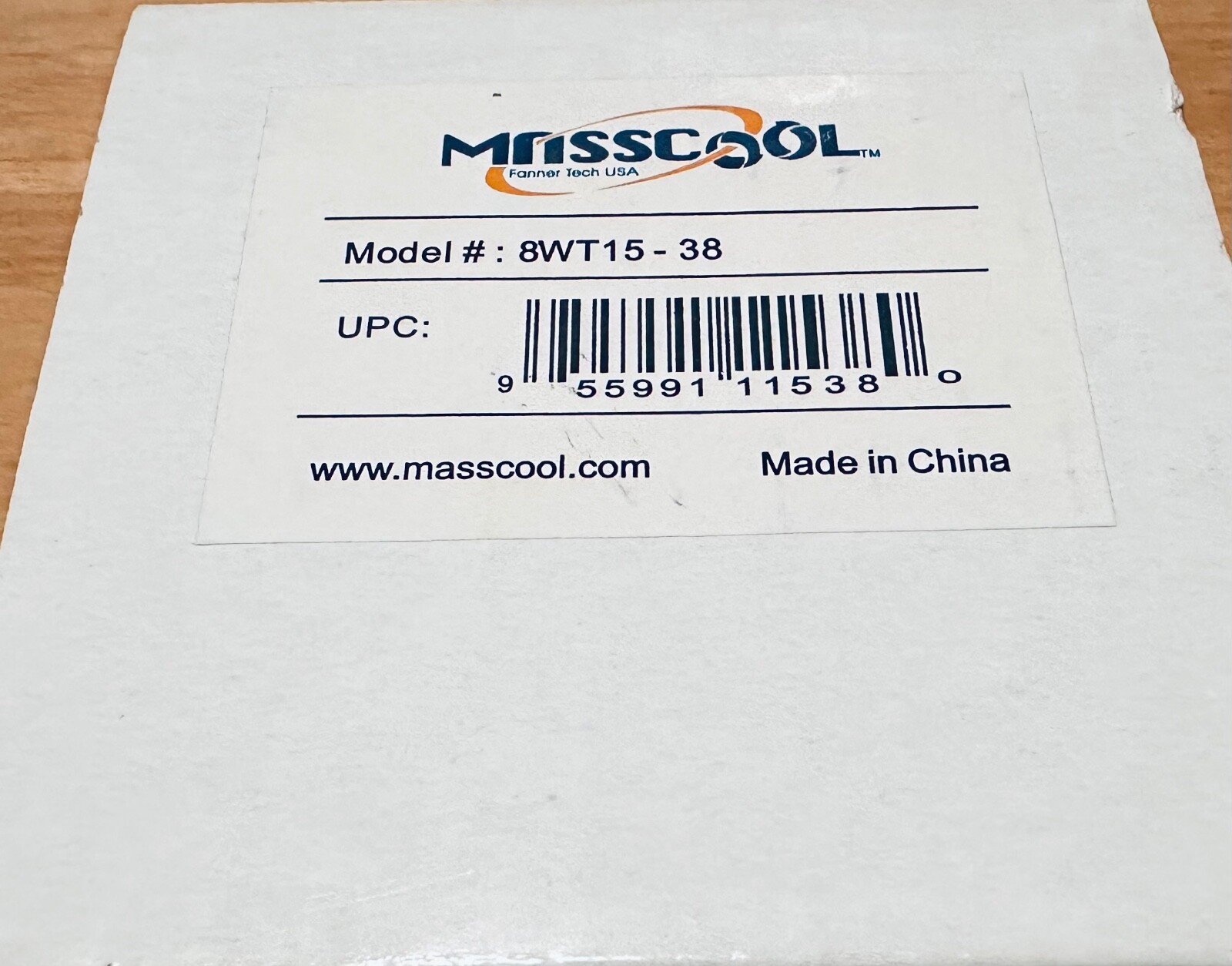 MASSCOOL 8WT15-38 CPU Cooler