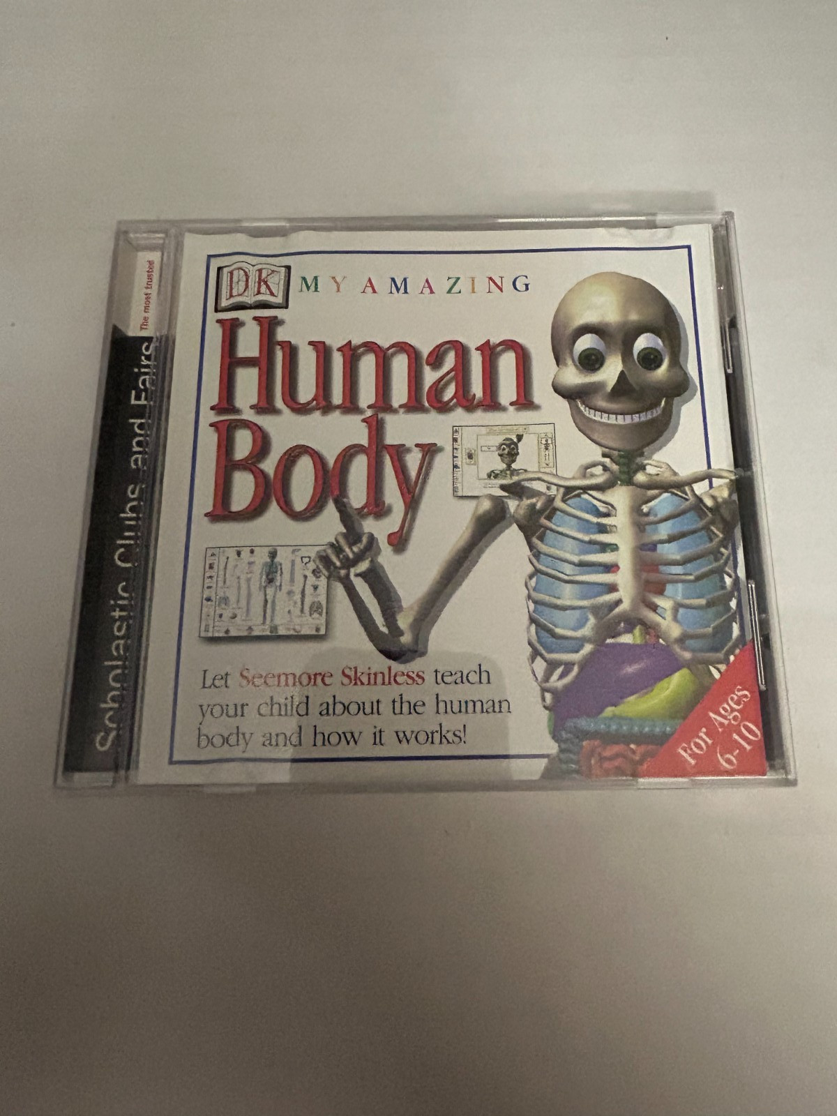 Scholastic DK My Amazing Human Body CD-ROM Software Windows Mac Educational