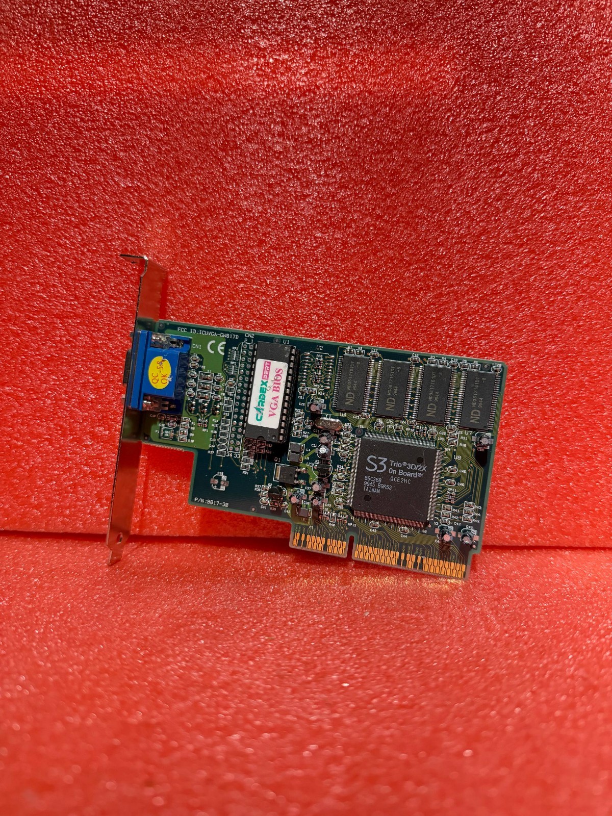 Cardex Pert  9817-30 8MB AGP Video Graphics Card S3 Trio