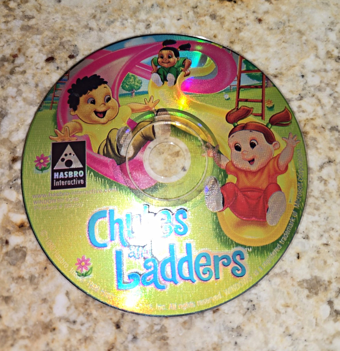 Hasbro Interactive Chutes and Ladders Hobby & Leisure CD-ROM Disc