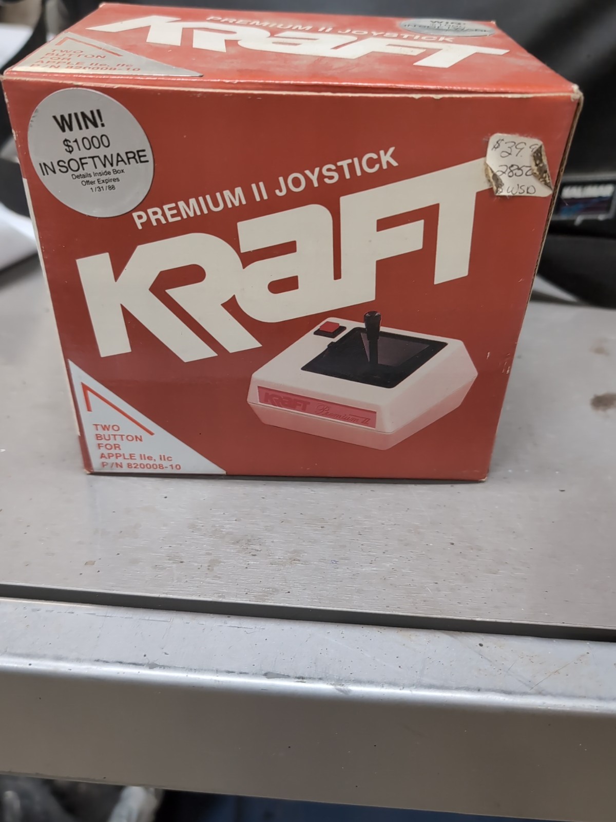 In Original Box - Premium II Kraft Joystick 2-button IBM PC XT AT 820002-11