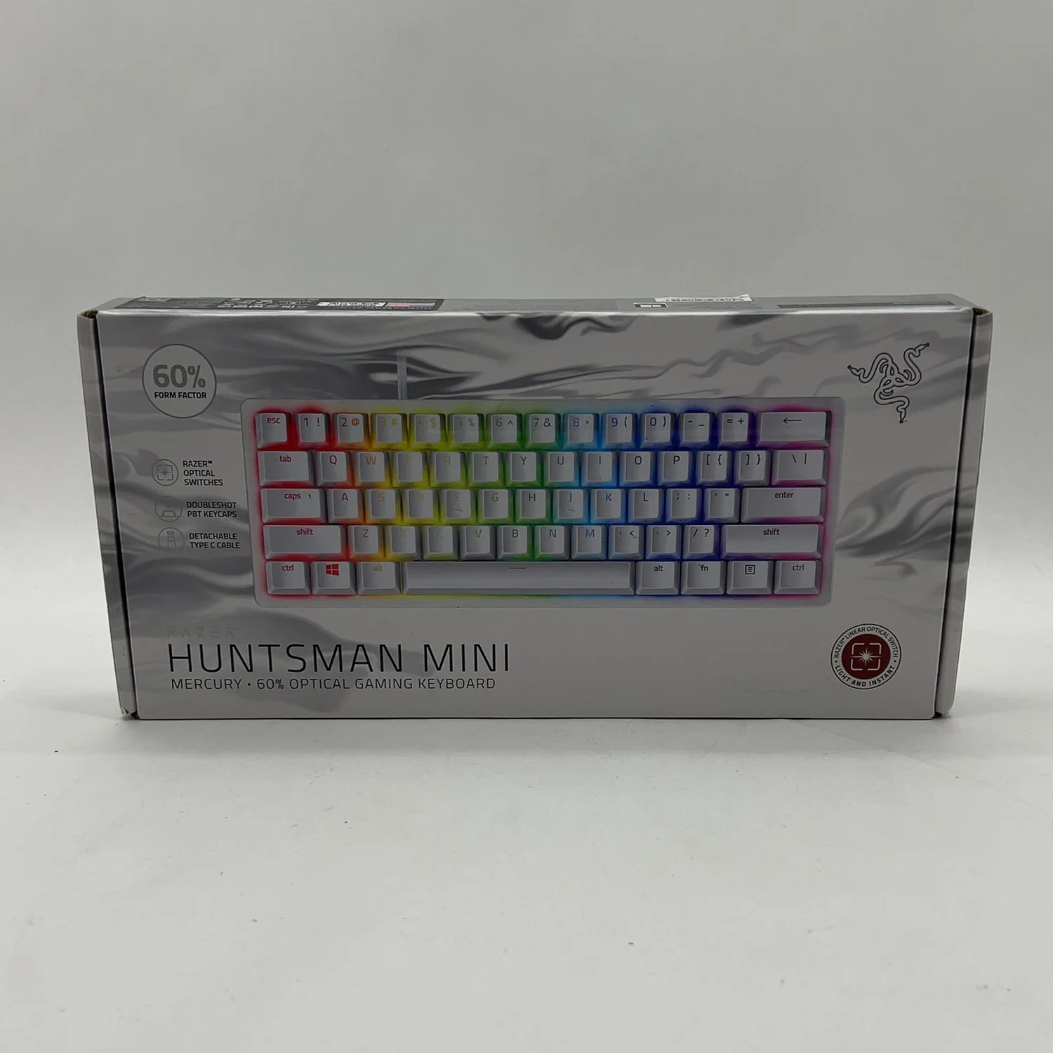 Razer Huntsman Mini RZ03-033904-R3M1 Wired Gaming Keyboard White