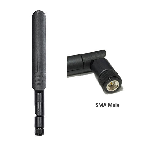 Microhard IPn4Gii-CAT12 LTE USB Gateway flat patch blade paddle cellular antenna