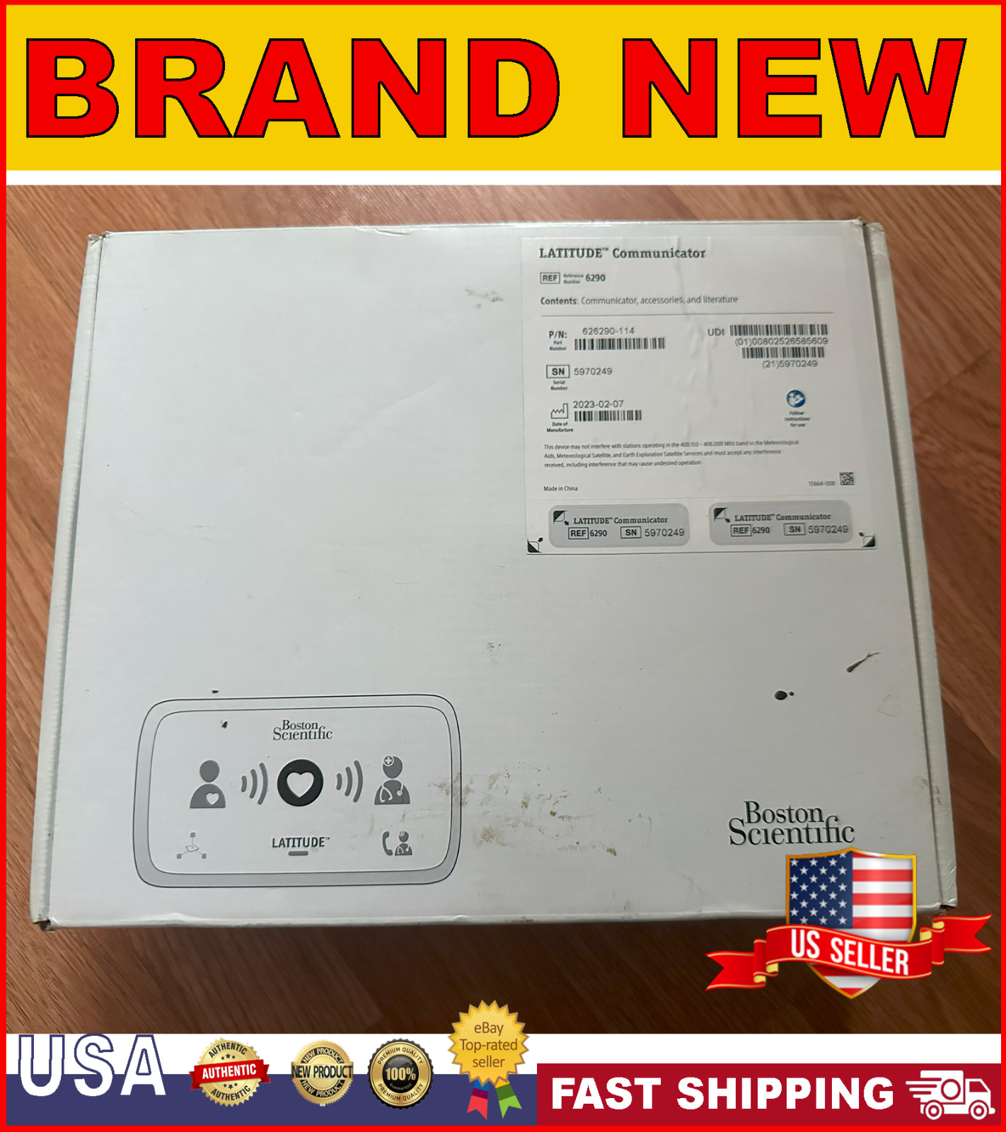 Latitude Communicator Model 6290- Sealed Boston Scientific | Brand New