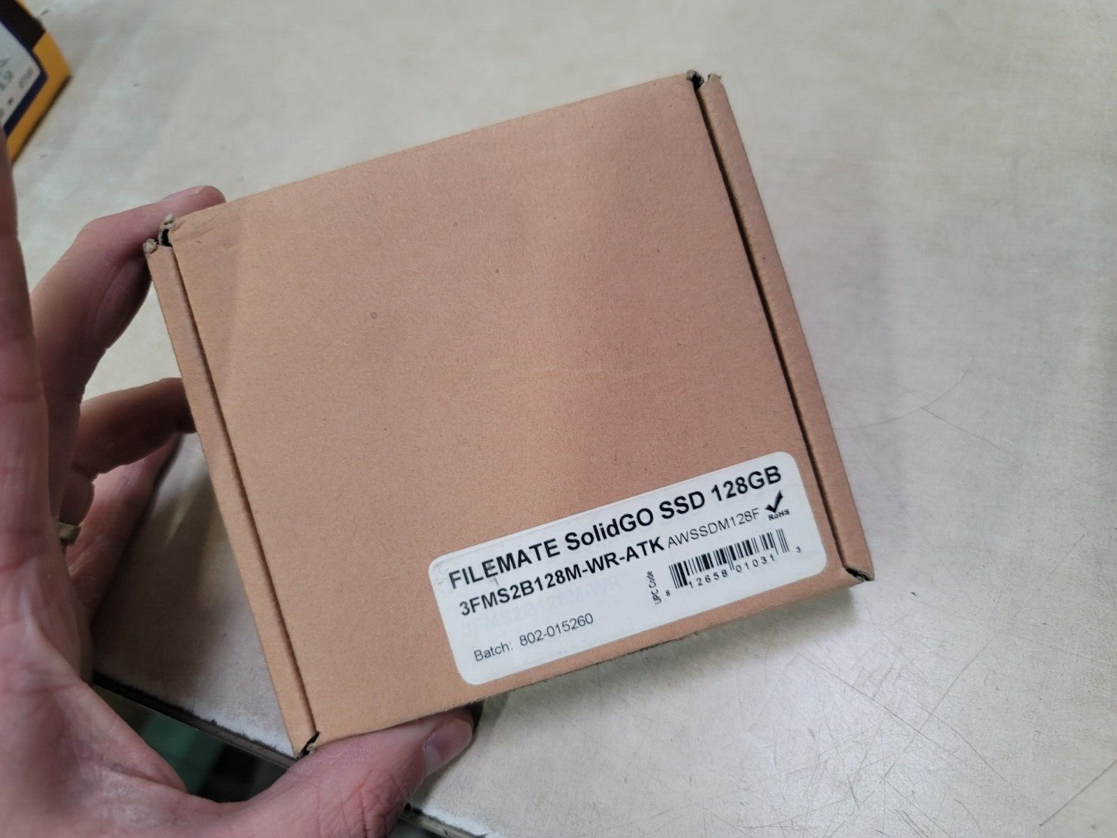 Aluratek Filemate SolidGO SSD 128gb with Mini USB 2.0 AWSSDM128F NOB