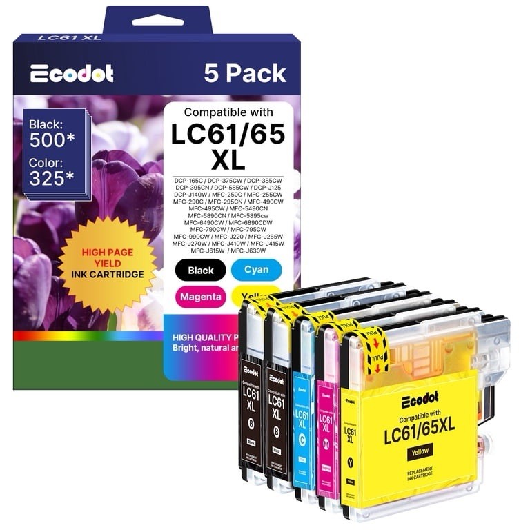 13 Pack LC406XL LC406 Ink Cartridges Brother Printer 2 Black Cyan Magenta 