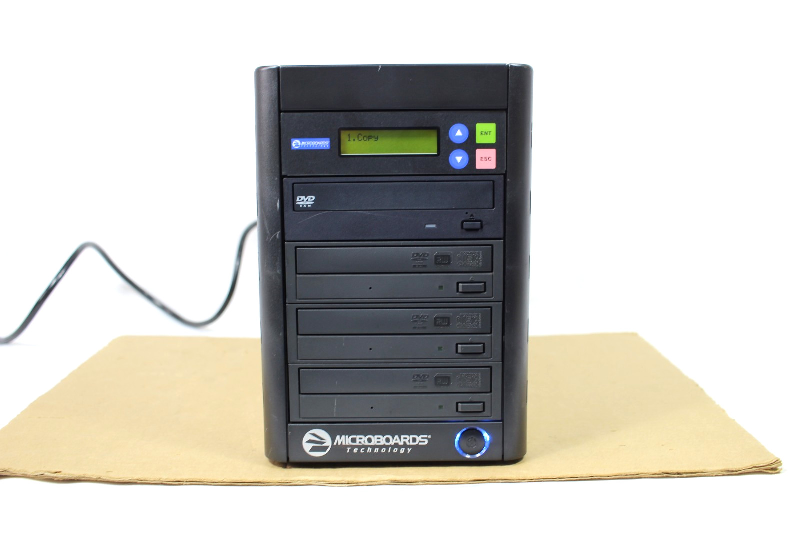 Microboards Technology QD-DVD-123 DVD Duplicator 1:3 Burner Disc Copier 3001722