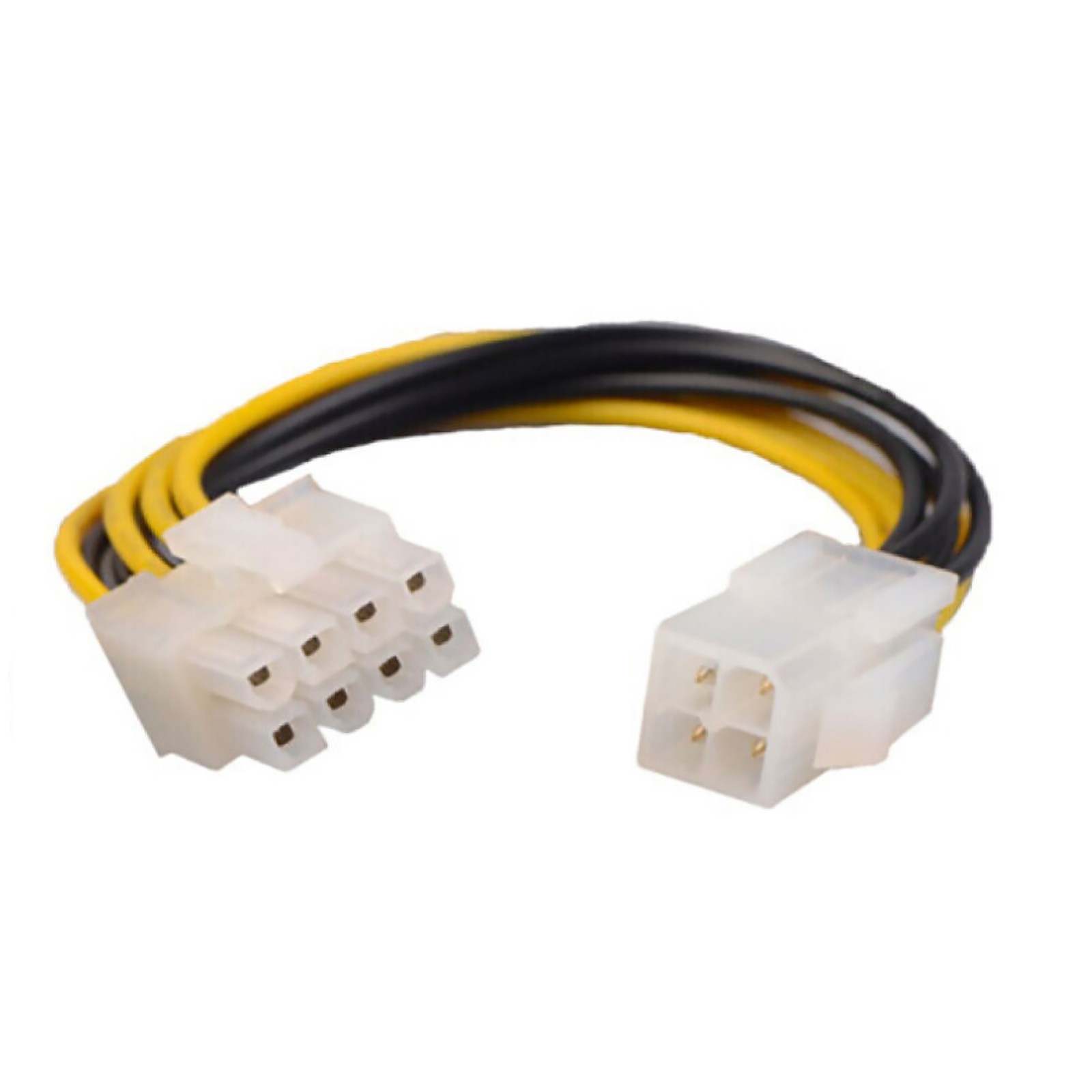 8 Pin EPS Female to P4 ATX 4 Pin Male PSU Cable Power Supply Adapter 6inch