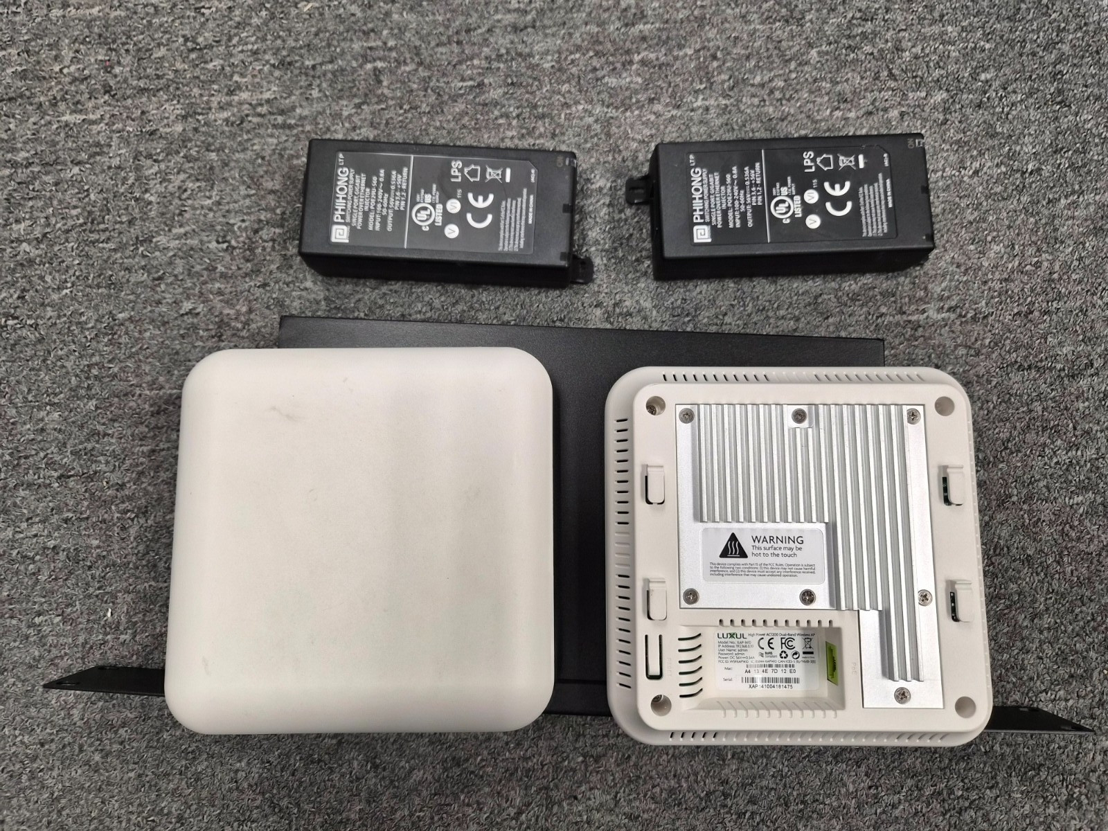 Luxul Bundle EPIC 4 Multi Wan Gigabit Router ABR-4500 b13, 2x POE Injector 2X AP