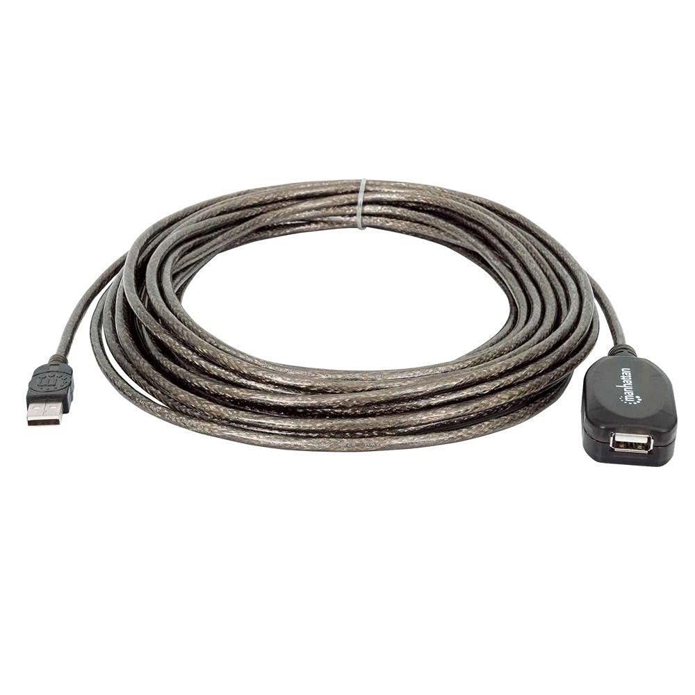 Manhattan 150248 Hi-Speed USB Active Extension Cable A Male/A Female - 10M