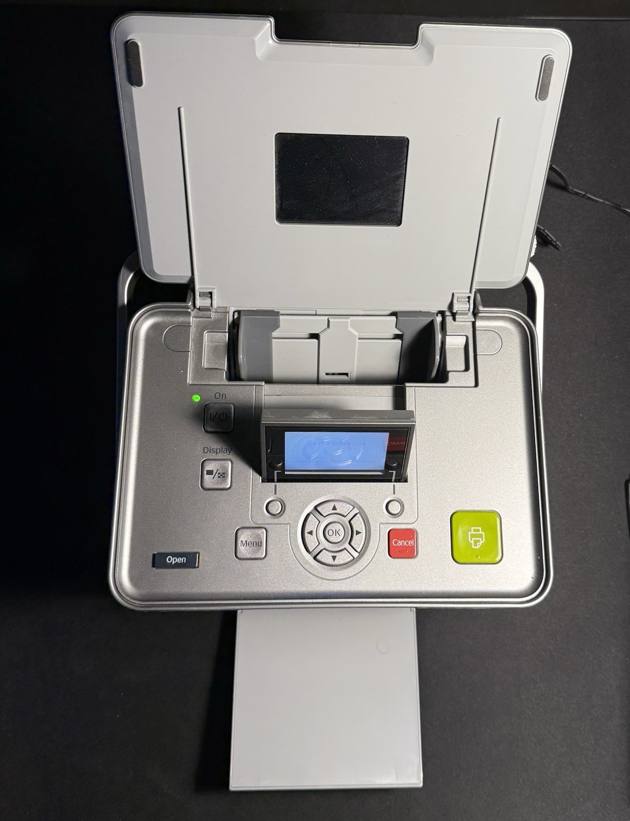Epson PictureMate PM240 4x6 Color Photo Printer Tested Working + Ink + PAPER
