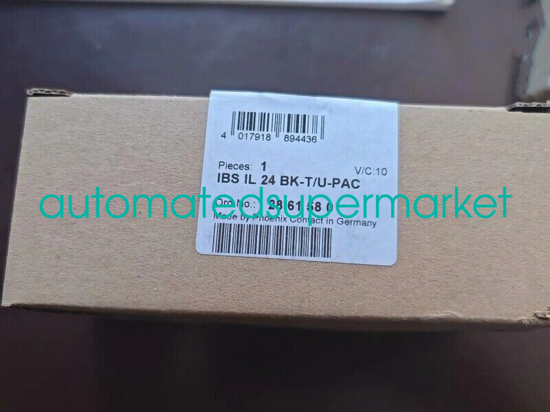 1PC NEW PHOENIX CONTACT IBS IL 24 BK-T/U-PAC bus coupler 286158 by DHL/FedEX