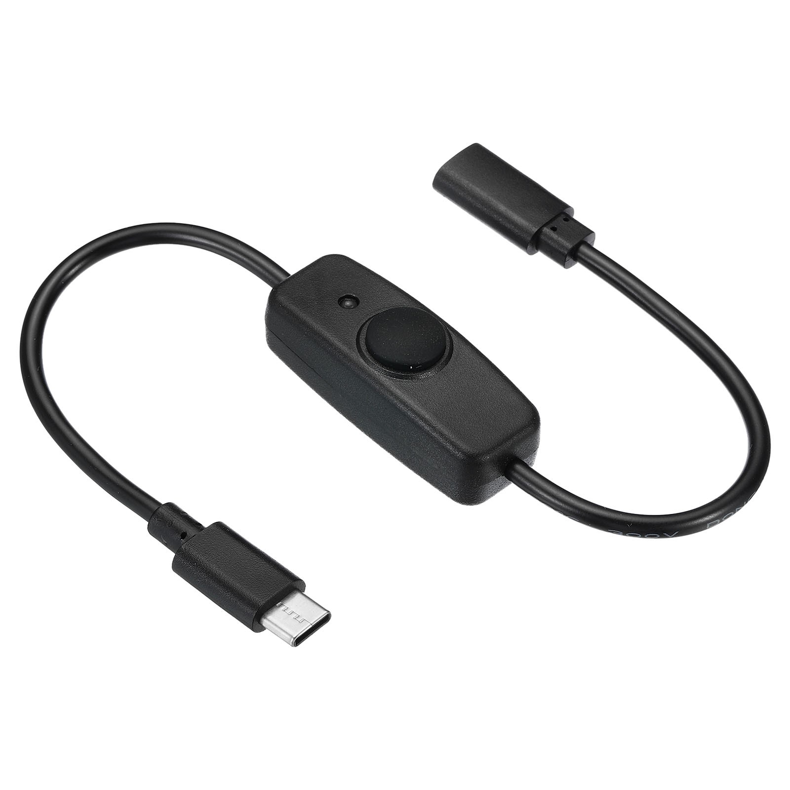 Type-C Extension Cable with ON/Off Switch Female to Male Extension Power
