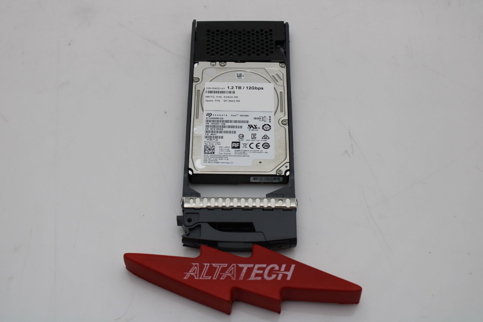 NetApp X342A-R6 1.2TB 10K 12G 2.5" SAS HDD