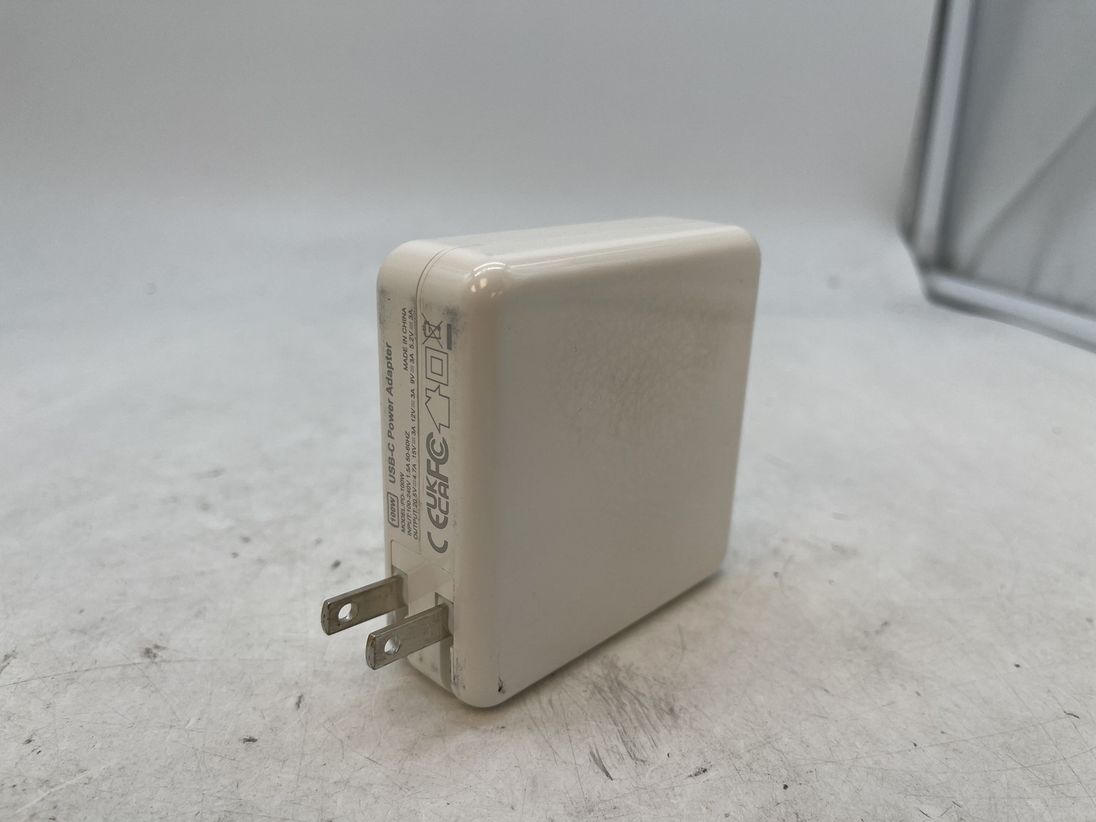 100W USB-C Power Adapter Fast Wall Charger (Model PD-100W) - 
