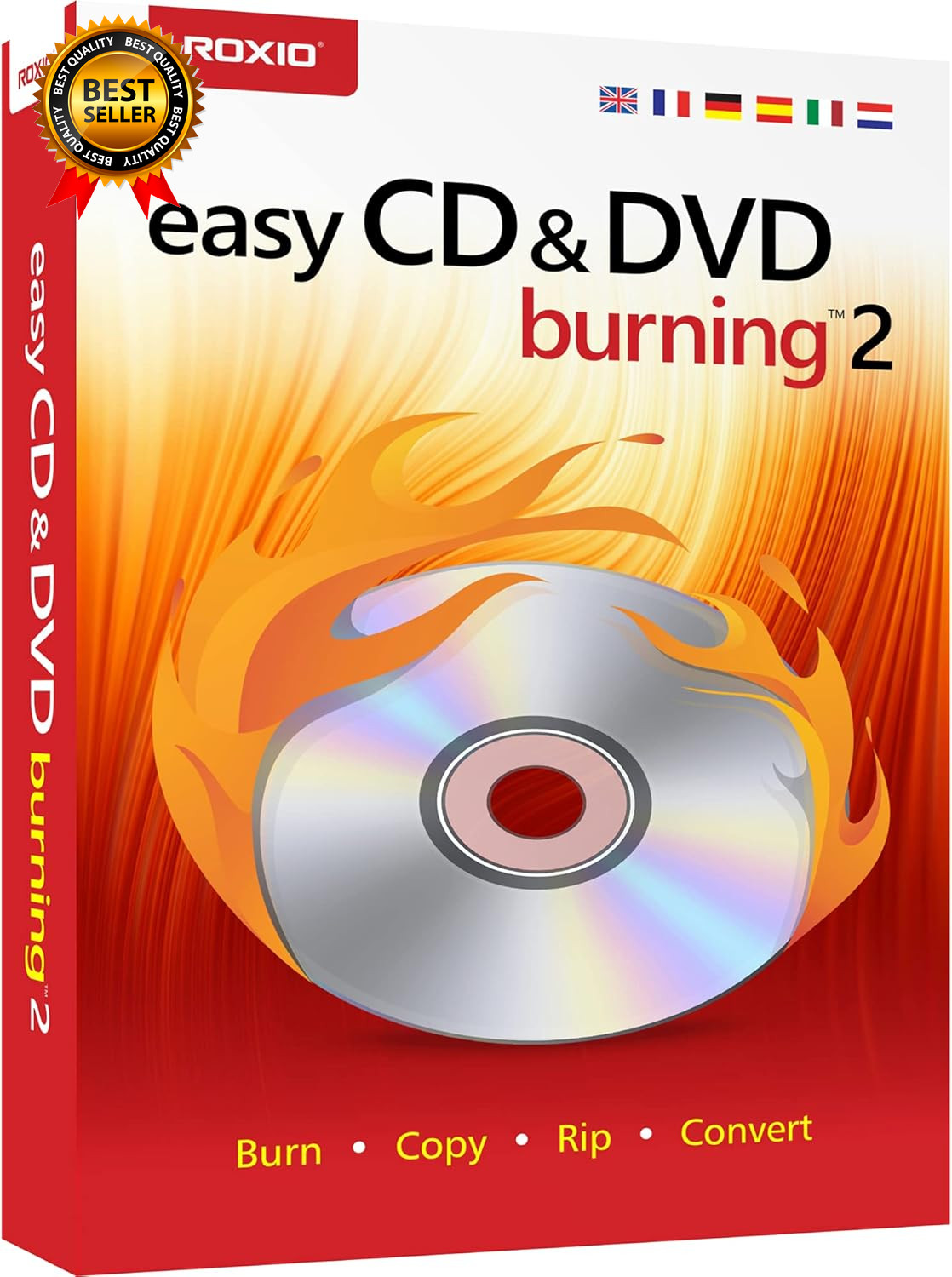 Easy CD & DVD Burning 2 | Disc Burner & Video Capture [PC Disc]