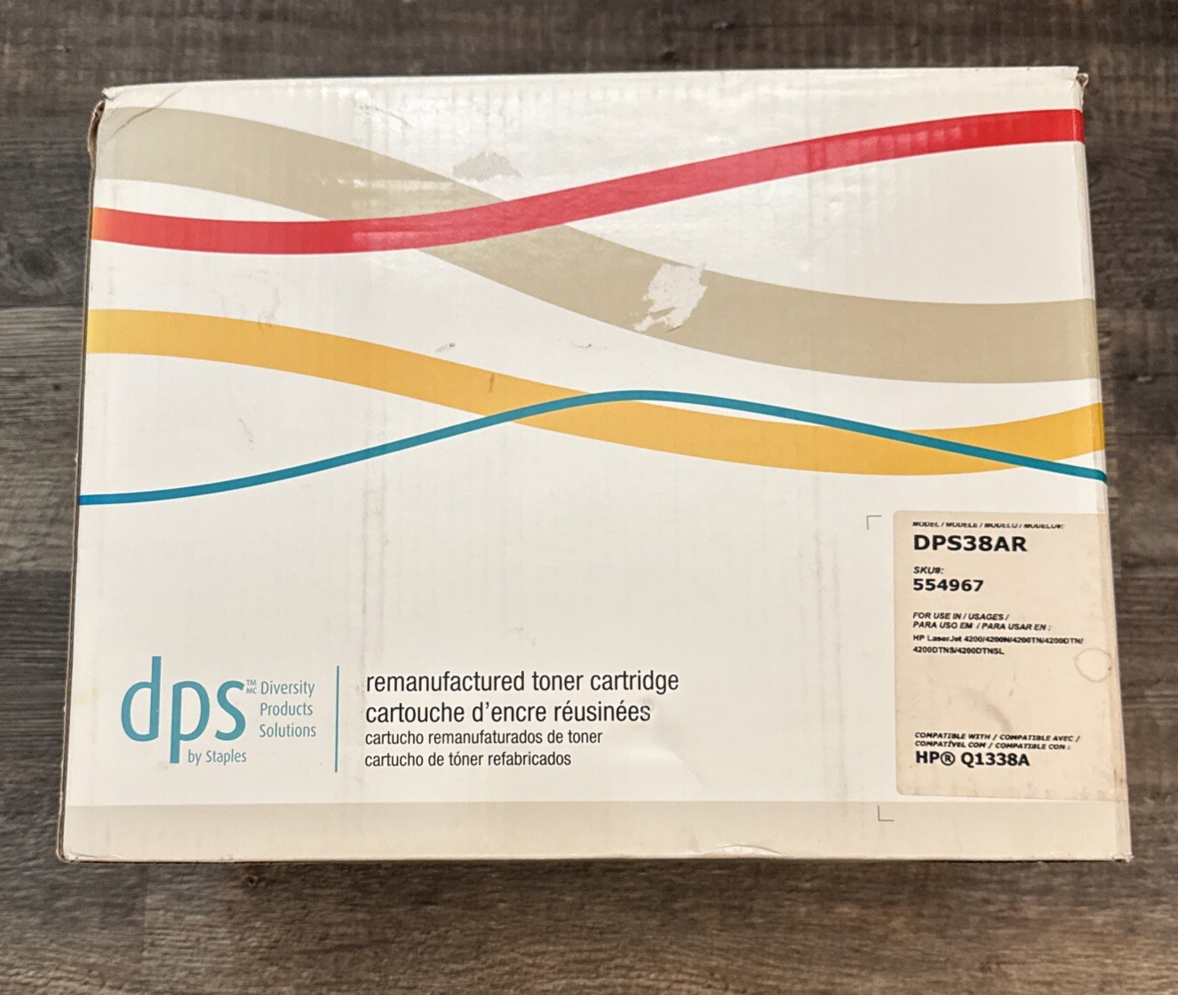 DPS 554967 Staples Toner Cartridge Replacement for HP Q1338A