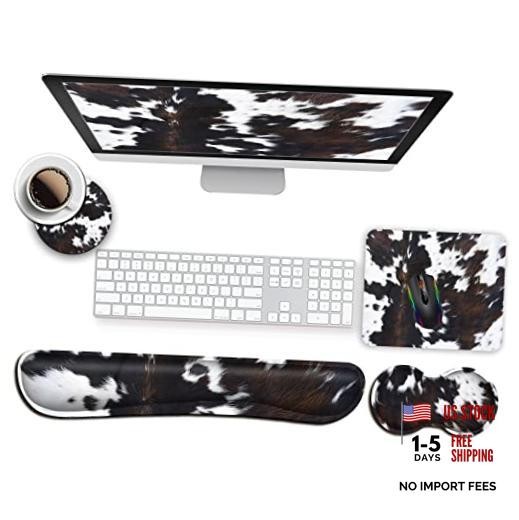 Keyboard Wrist Rest and Mouse Wrist Rest Support Padded Jv-mouse Pad-6-38