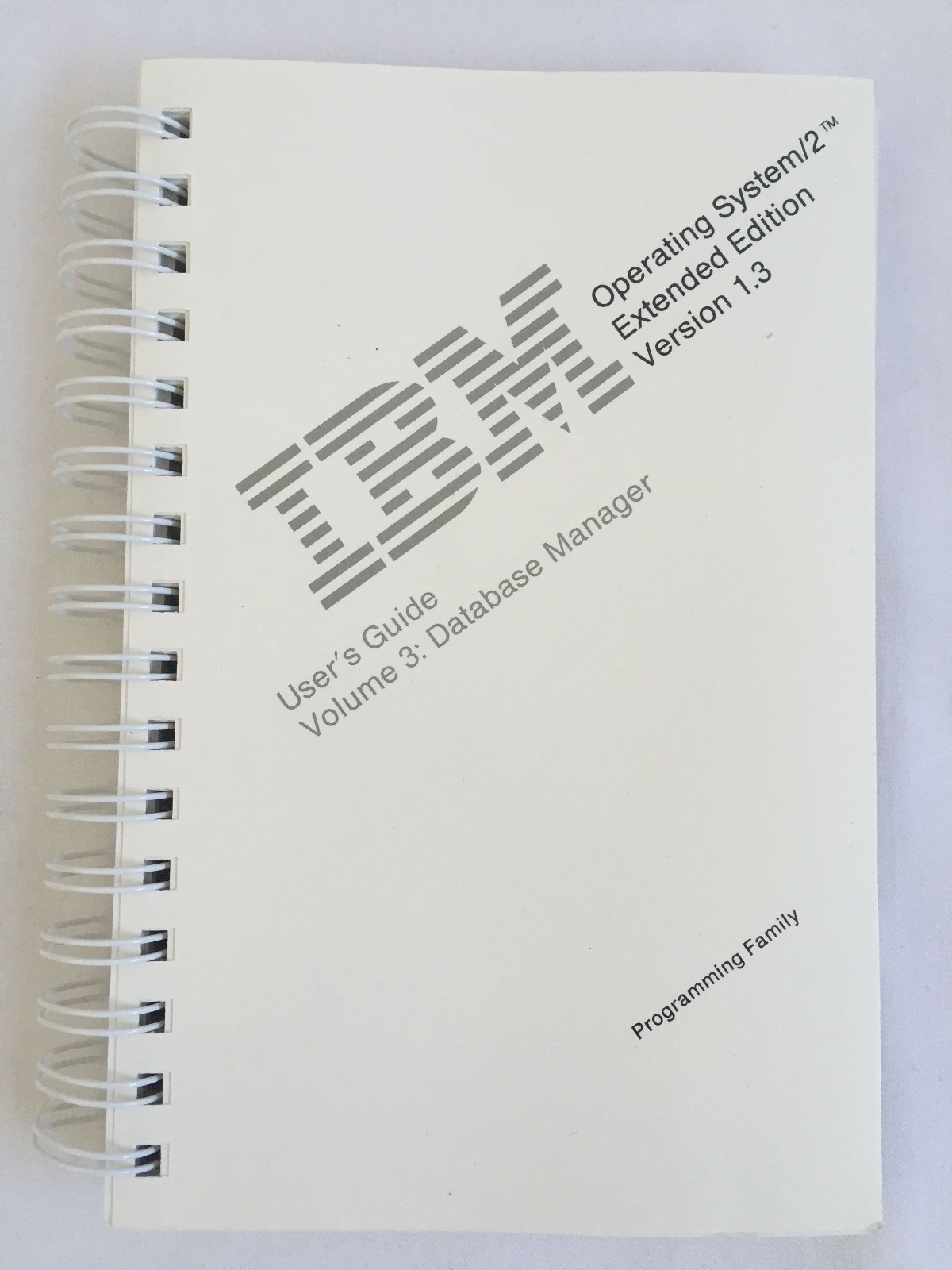 Vintage IBM Operating System/2 OS/2 Extended Edition Version 1.3 1988 1990 NEW