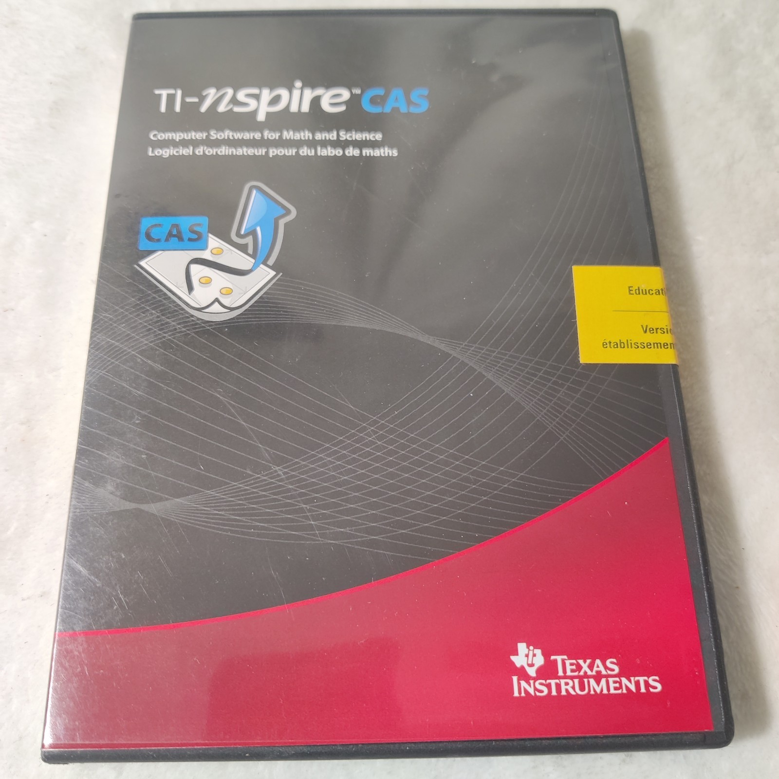 TI-Nspire CAS Computer Software Math And Science Sealed PC Companion