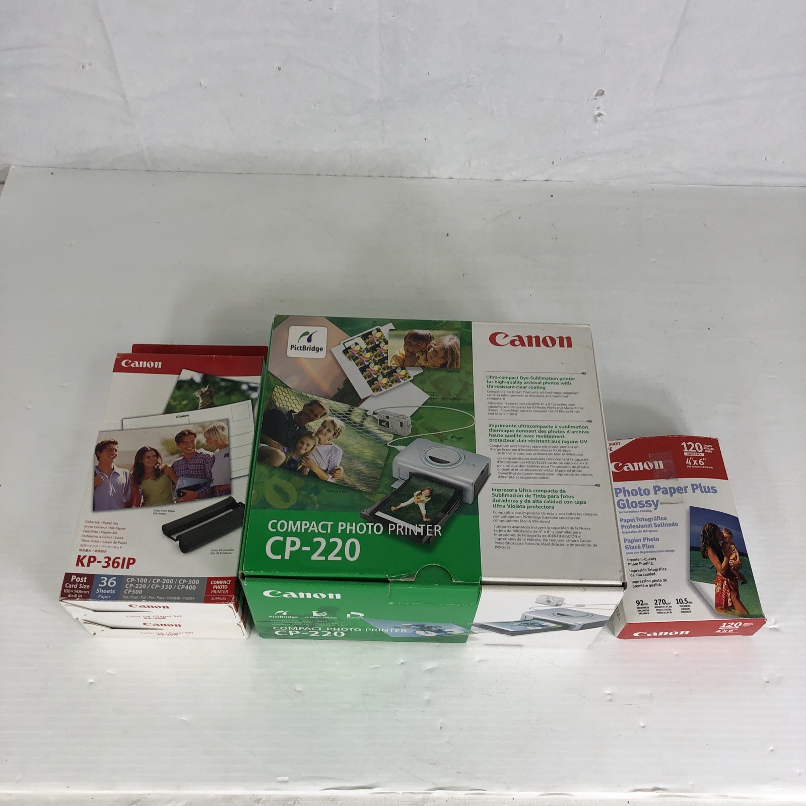Canon CP-220 Compact Photo Printer CIB - New Open Box ( No Camera )