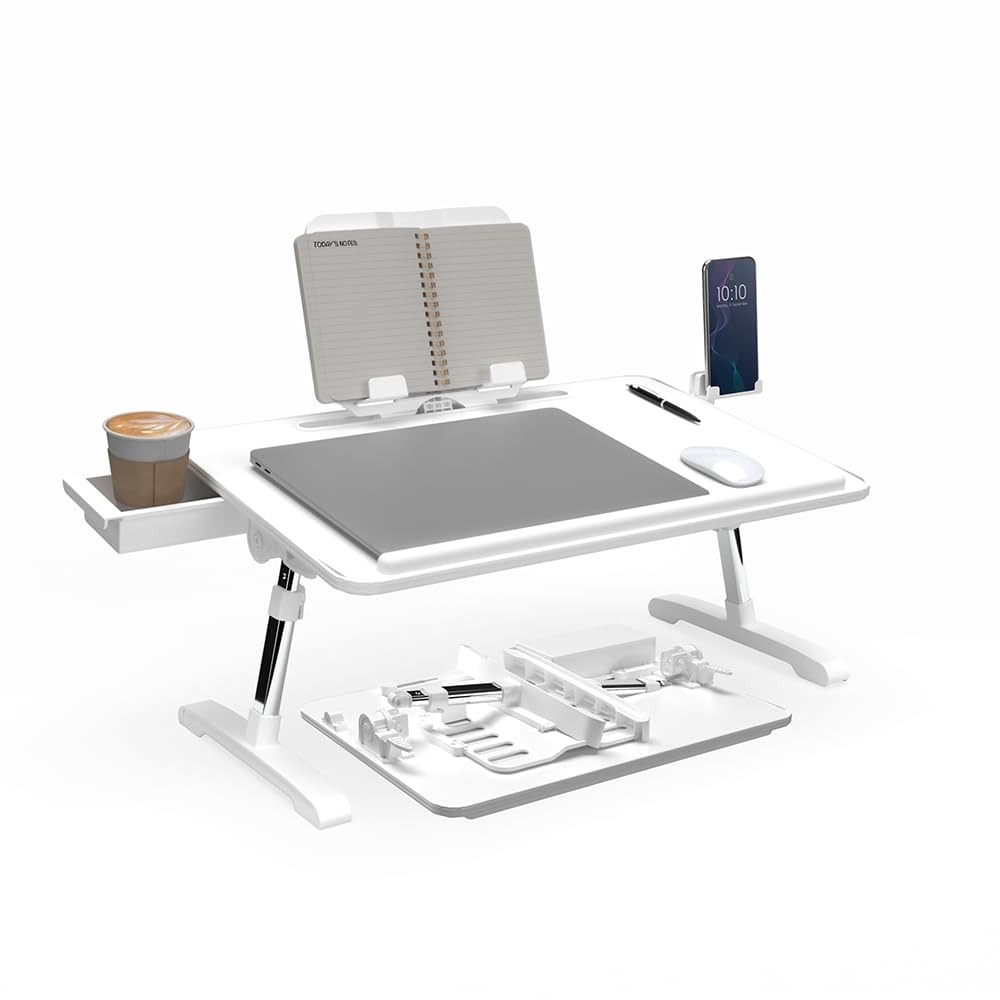 Limitless TotalDesk Portable Workstation and Lap Desk with Adjustable Height ...