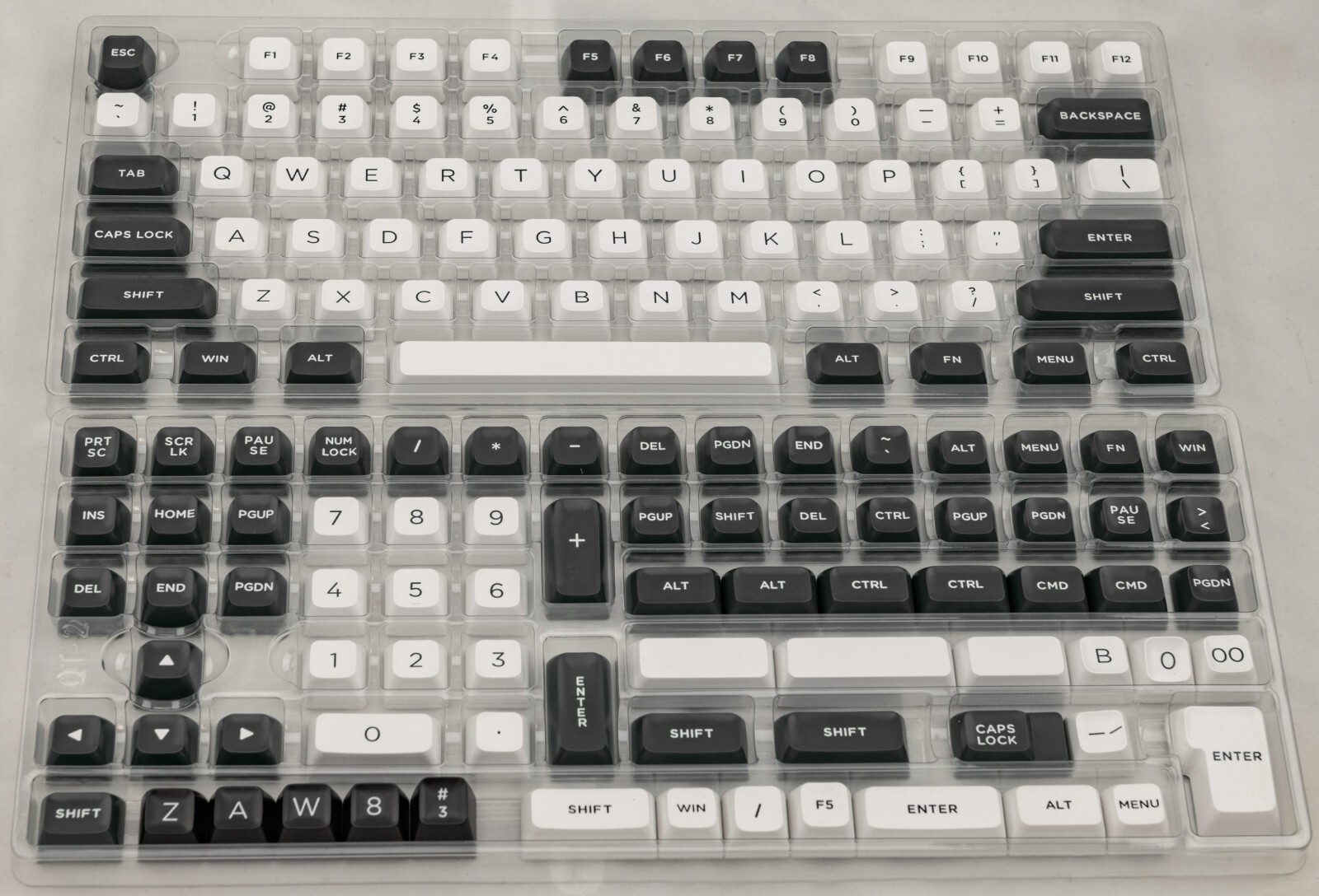 Brand New Beam Spring Keyboards Key Set, Cherry MX stem, IBM 3278 5251 3727 3101