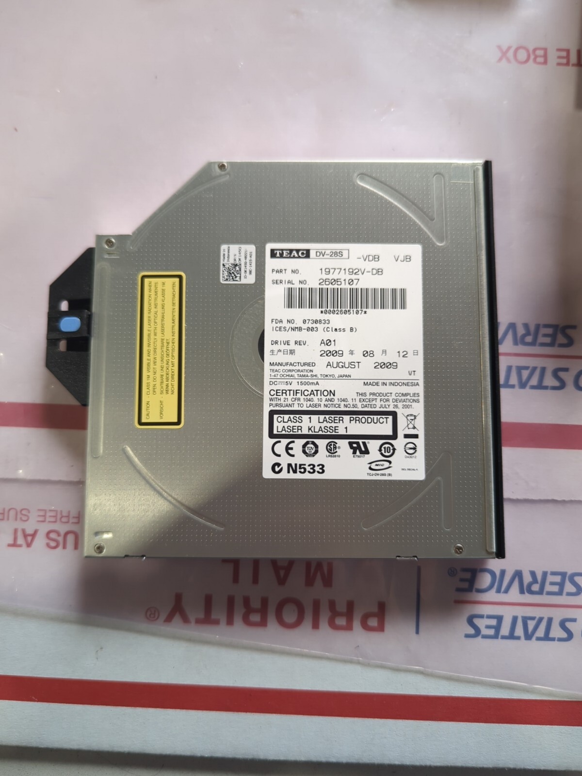 Dell 0K145G 8X DVD SLIMLINE SAS R-SERIUS