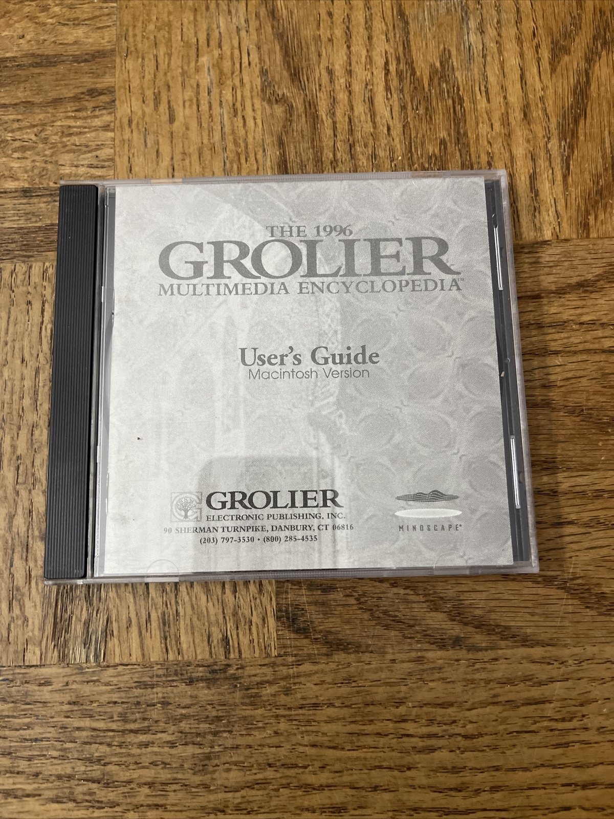 The 1996 Grolier Multimedia Encyclopedia PC Software