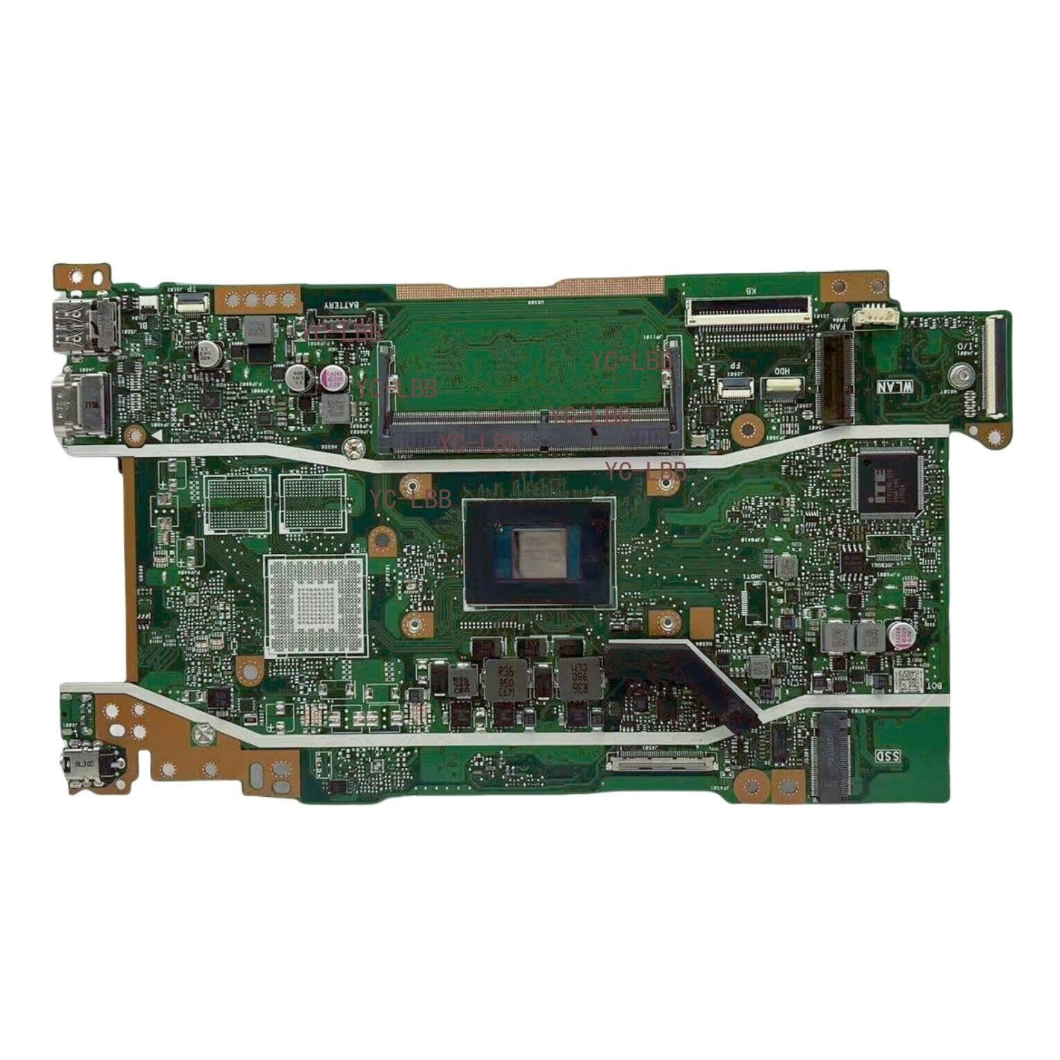 X409DL MAIN BOARD For ASUS X509DAP Laptop Motherboard 3050U R3 R5 CPU 4GB RAM