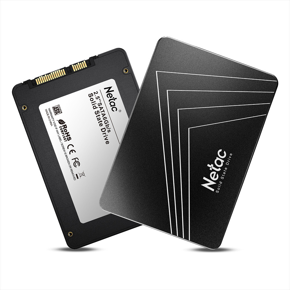 Netac 256GB SSD 2.5'' SATA III 6 Gb/s Internal Solid State Drive 500MB/s
