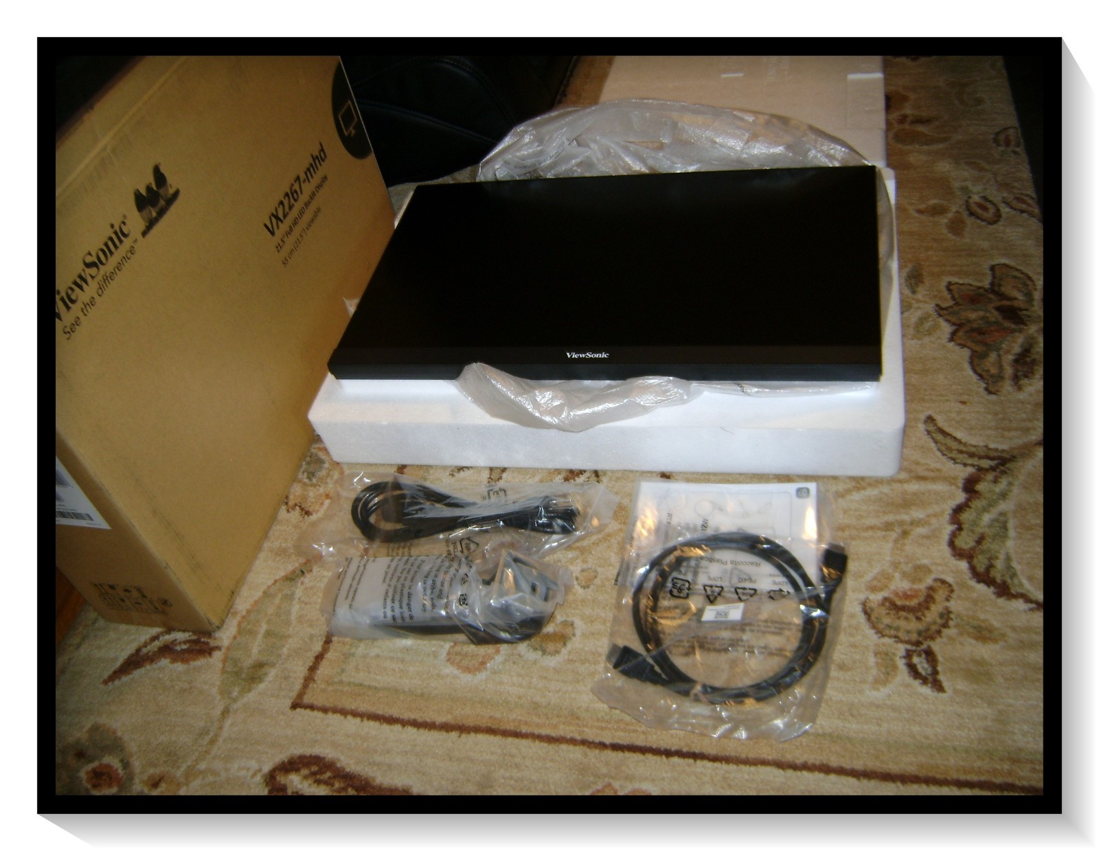 VIEWSONIC MONITOR 2 MONTHS NEW ( SEALED ) VX2267MHD GAMING LED 100HZ / 1MS $55NR