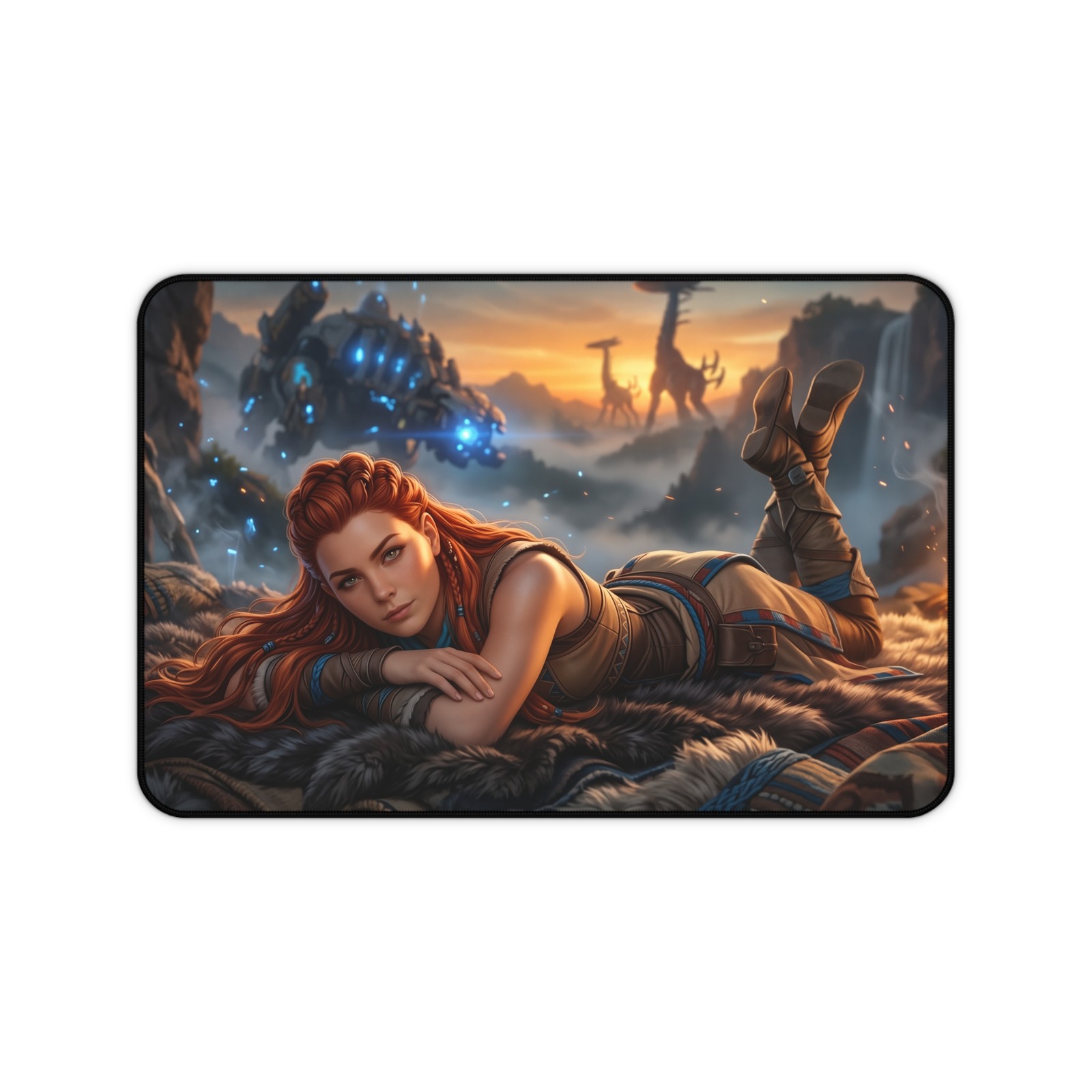 Horizon Forbidden West Mouse Pad, Aloy XXL Gaming Desk Mat
