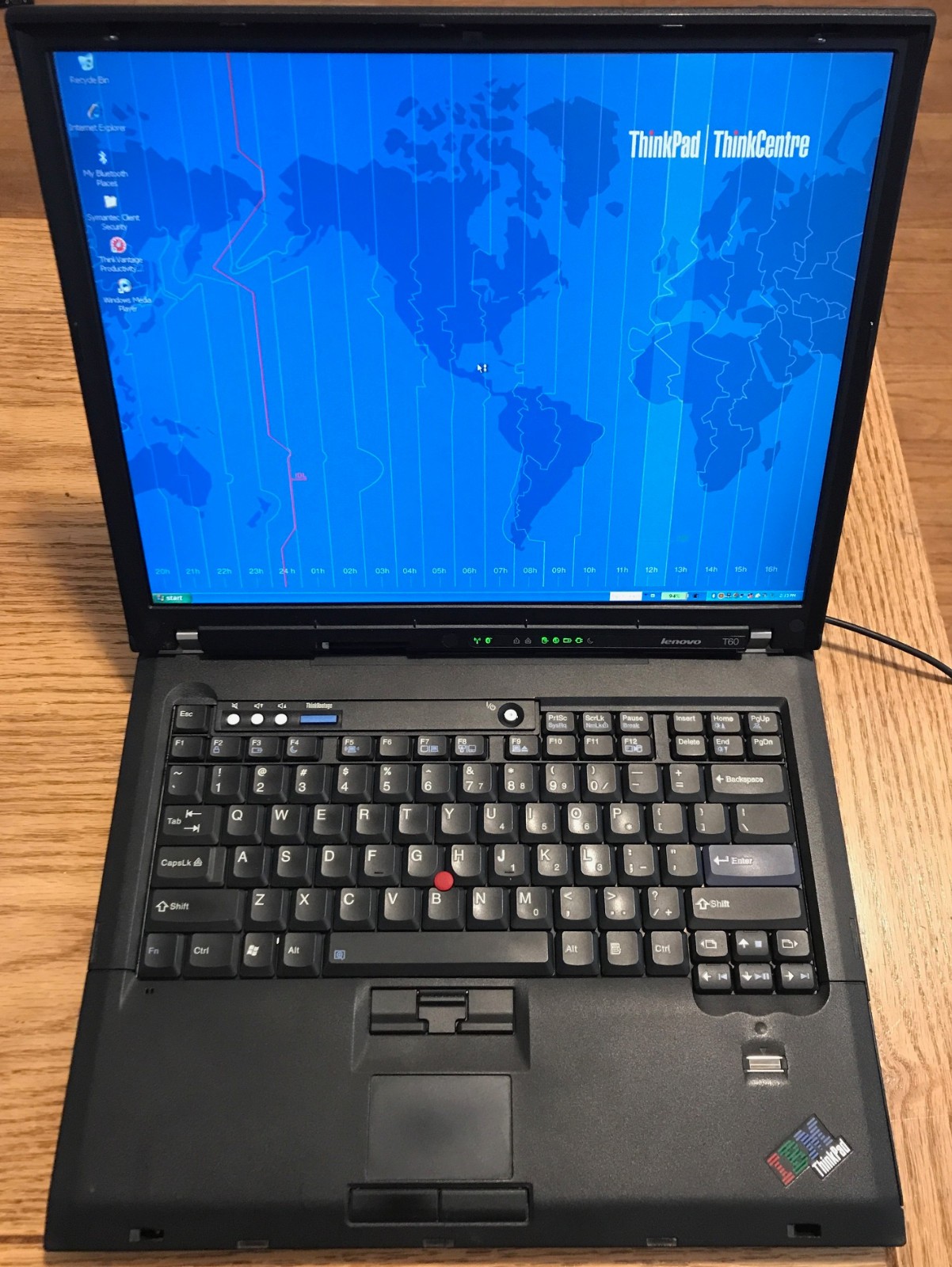IBM Thinkpad T60 15" - IPS Flexview UXGA, ATI gpu, 1.83ghz, 3gb RAM, 120gb HDD